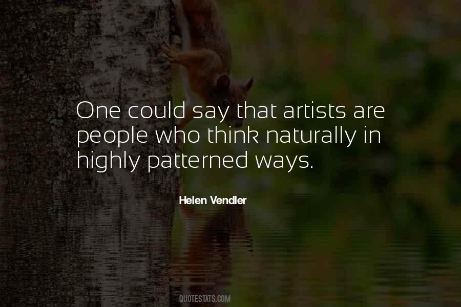 Helen Vendler Quotes #900381