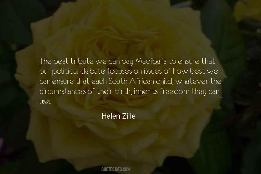 Helen Zille Quotes #879353