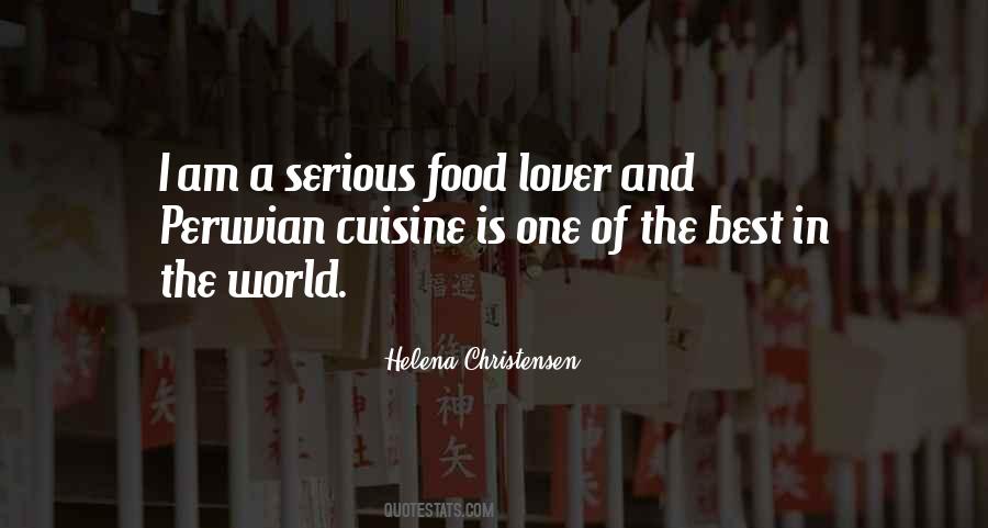 Helena Christensen Quotes #1704234