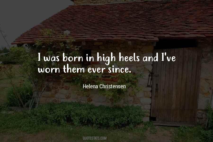 Helena Christensen Quotes #389052