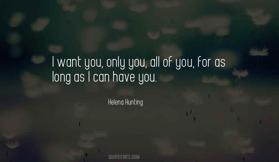 Helena Hunting Quotes #1288986