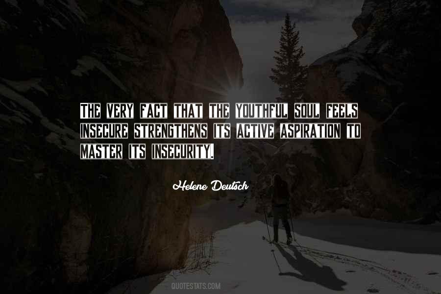 Helene Deutsch Quotes #44242