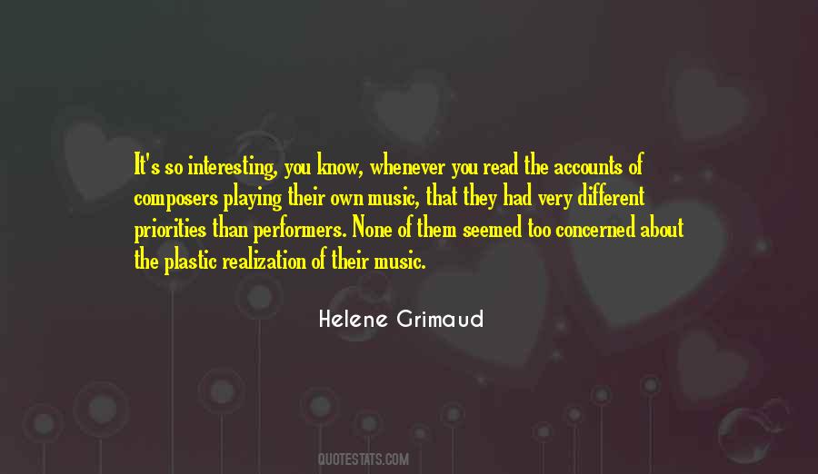 Helene Grimaud Quotes #598142