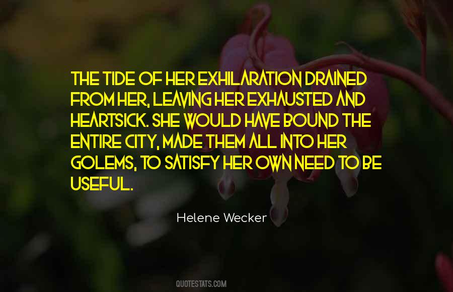 Helene Wecker Quotes #1579758