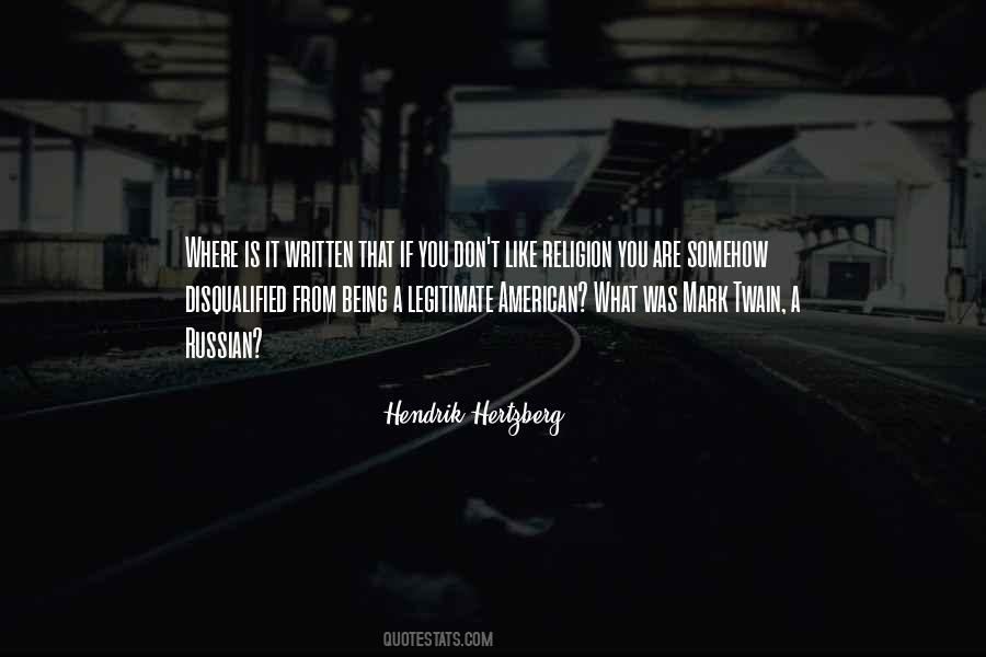 Hendrik Hertzberg Quotes #123699