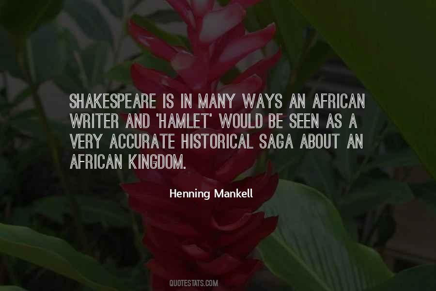 Henning Mankell Quotes #1090823