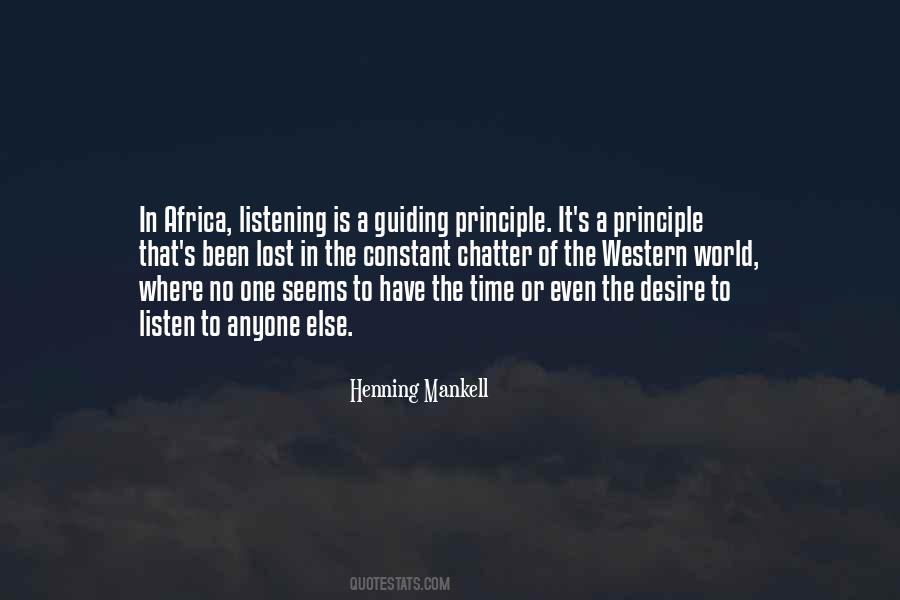 Henning Mankell Quotes #731669