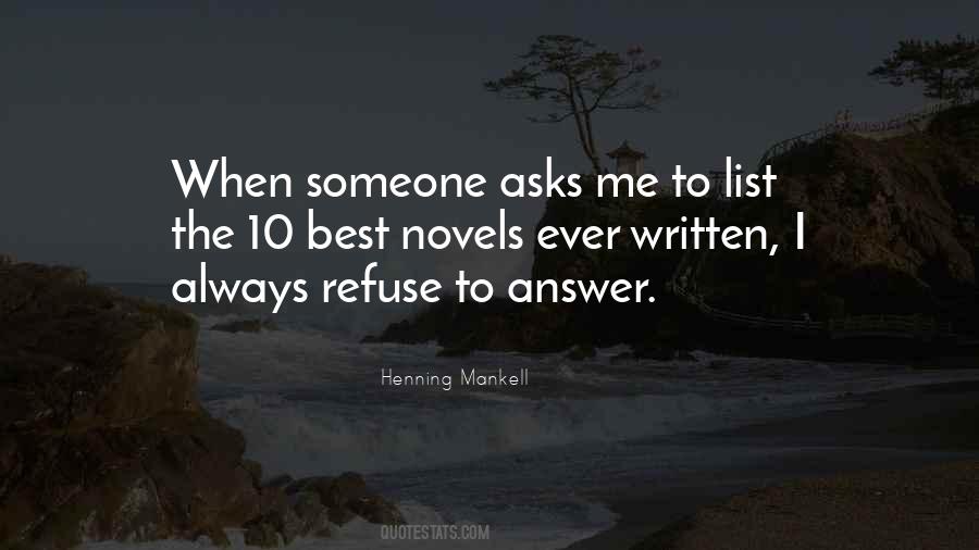 Henning Mankell Quotes #800223