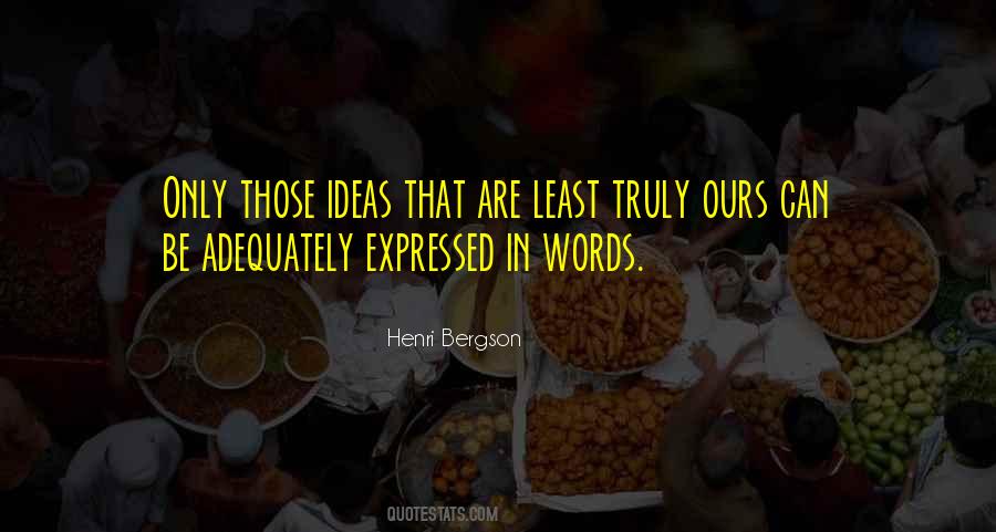 Henri Bergson Quotes #1177433