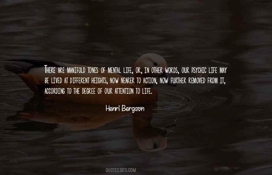 Henri Bergson Quotes #1326526