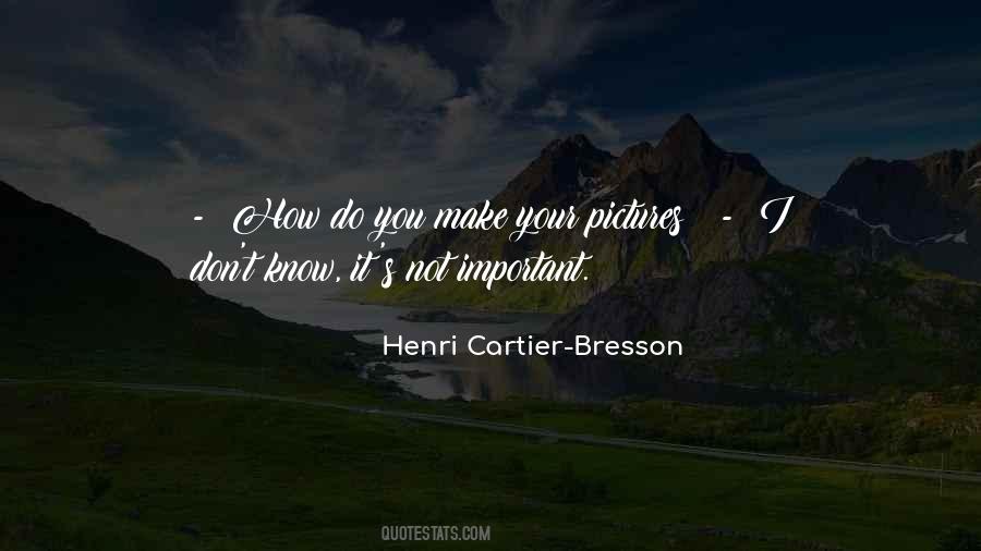 Henri Cartier-Bresson Quotes #1036194