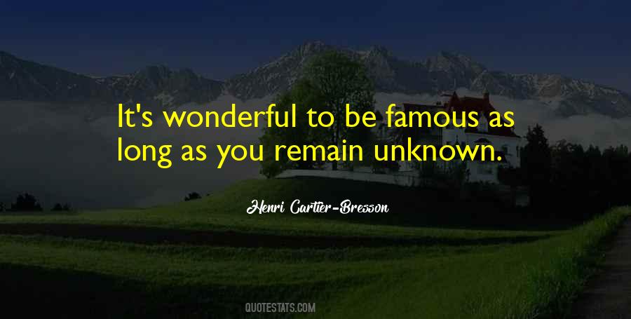 Henri Cartier-Bresson Quotes #1385149