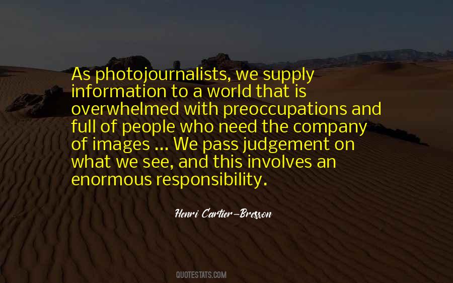 Henri Cartier-Bresson Quotes #139169