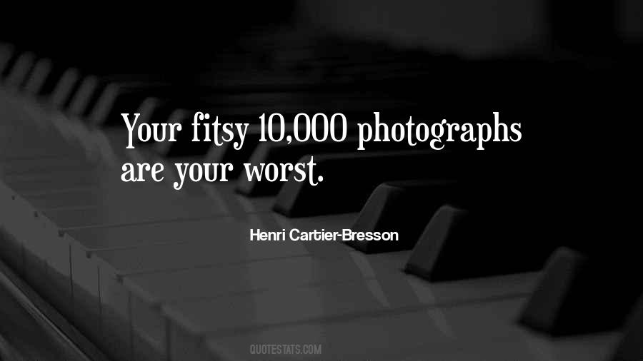 Henri Cartier-Bresson Quotes #541854