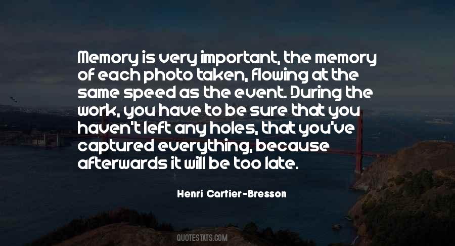 Henri Cartier-Bresson Quotes #977588