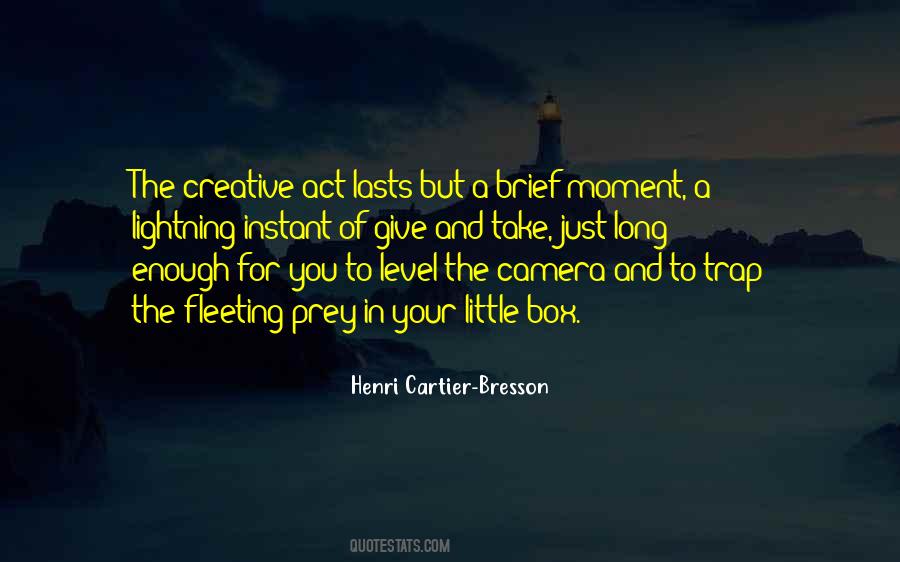 Henri Cartier-Bresson Quotes #979269