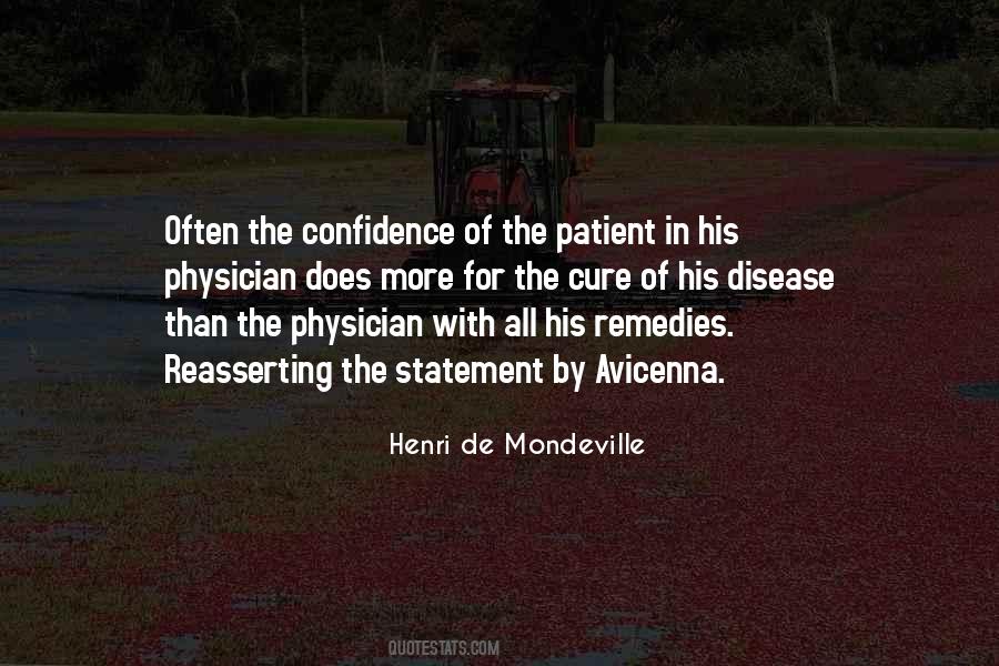 Henri De Mondeville Quotes #1848935