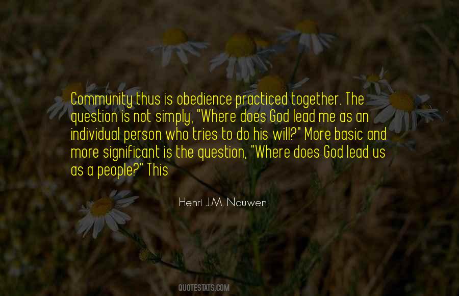 Henri J.M. Nouwen Quotes #1181574