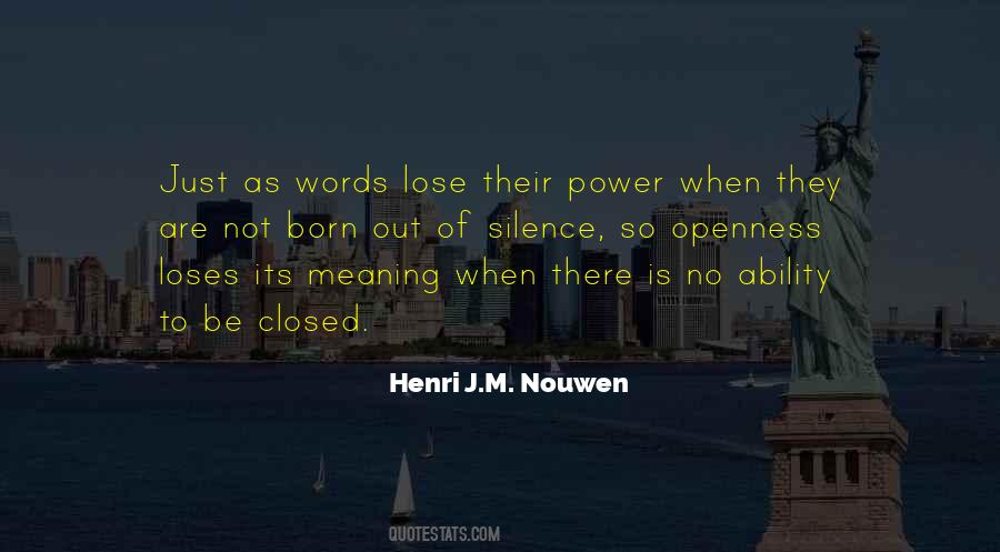 Henri J.M. Nouwen Quotes #1294