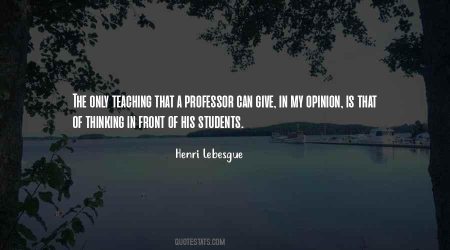 Henri Lebesgue Quotes #403524