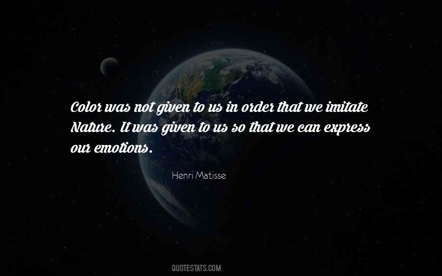 Henri Matisse Quotes #1377055