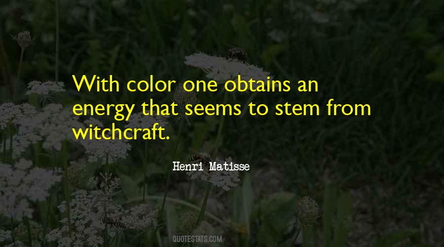 Henri Matisse Quotes #1651174