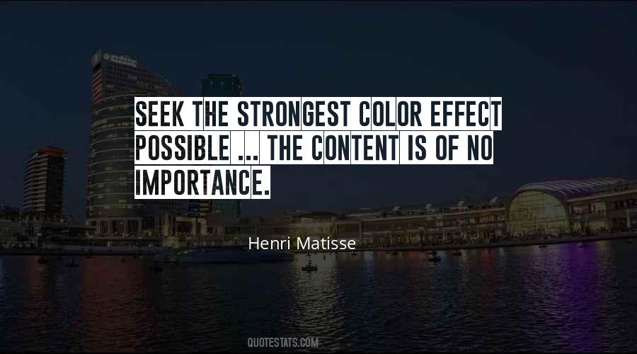 Henri Matisse Quotes #20467