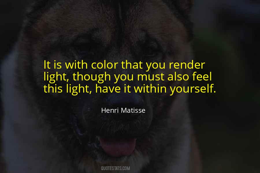 Henri Matisse Quotes #847284