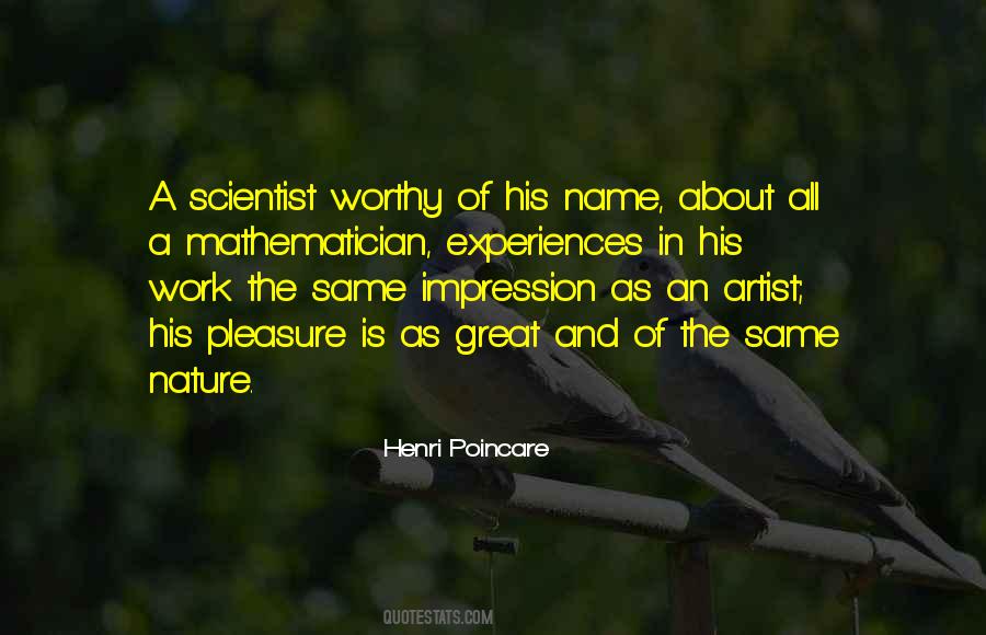 Henri Poincare Quotes #1549682