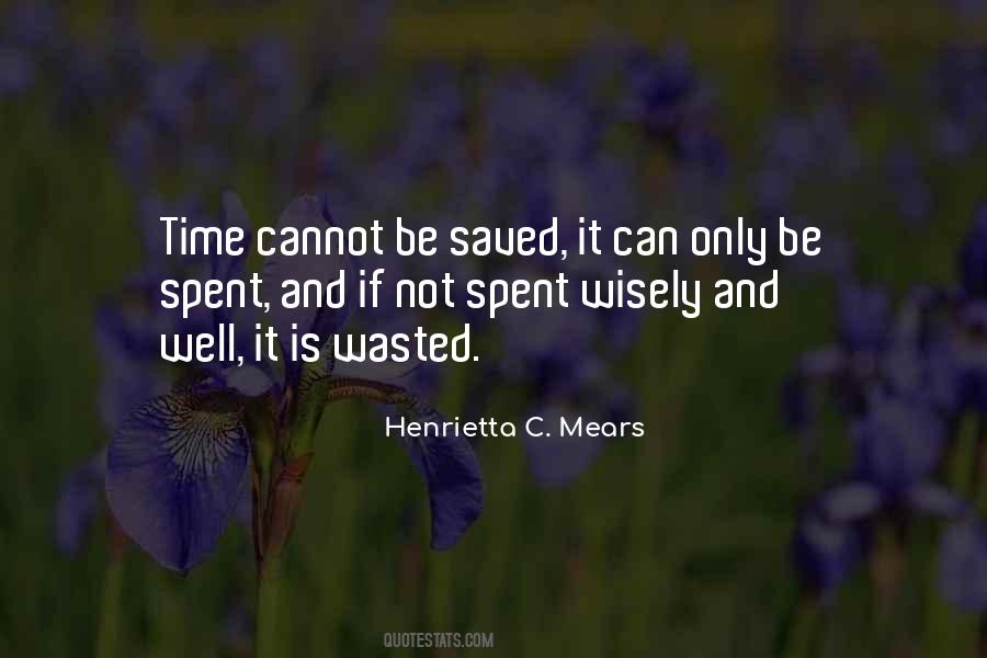 Henrietta C. Mears Quotes #549925
