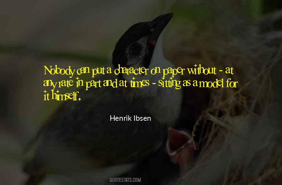Henrik Ibsen Quotes #73715
