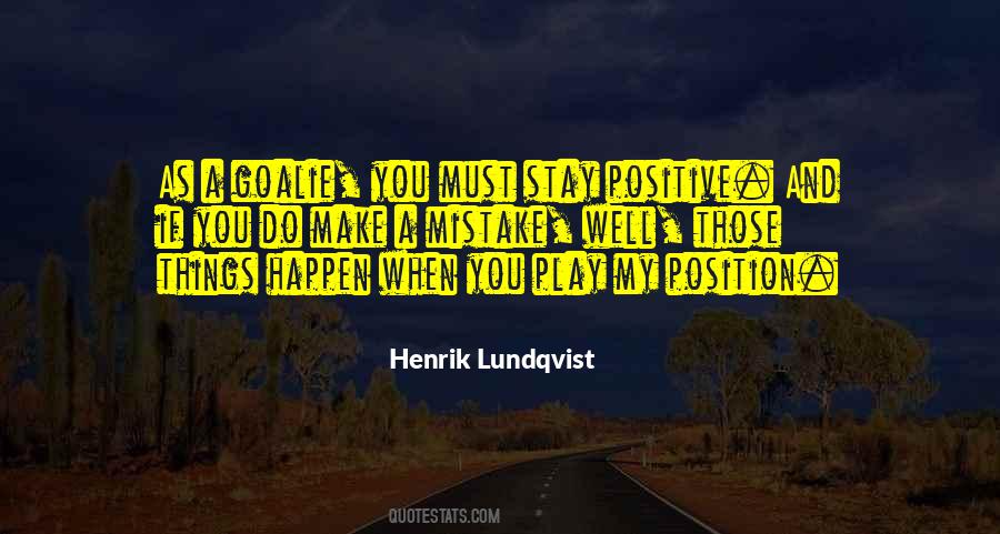 Henrik Lundqvist Quotes #1167879