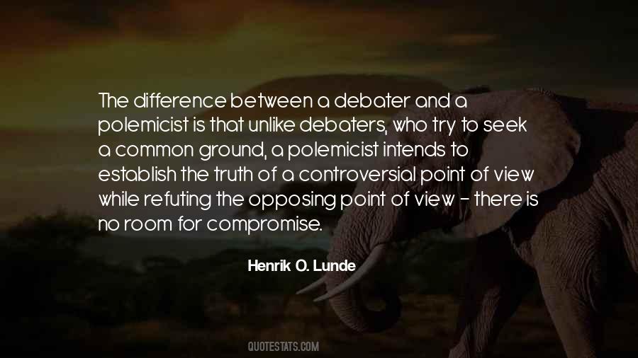 Henrik O. Lunde Quotes #351735