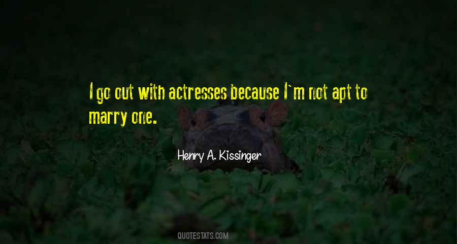 Henry A. Kissinger Quotes #566182