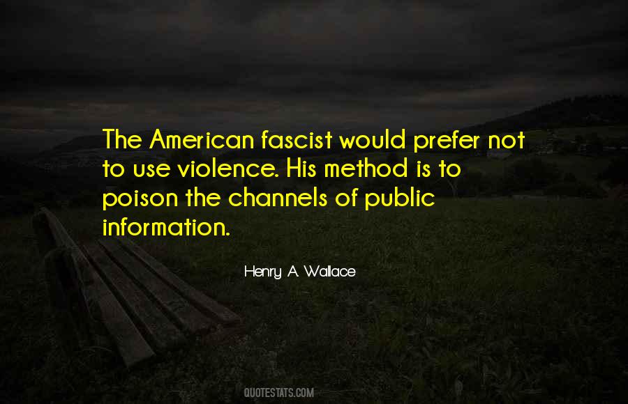 Henry A. Wallace Quotes #1065542