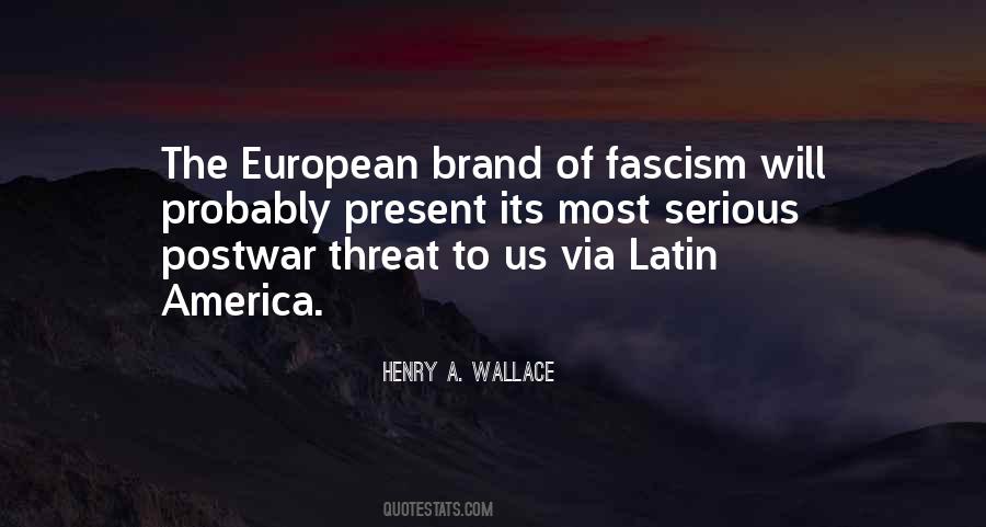 Henry A. Wallace Quotes #1877527