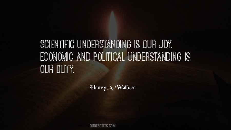 Henry A. Wallace Quotes #296177