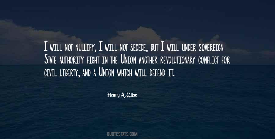 Henry A. Wise Quotes #1770330