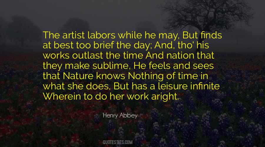 Henry Abbey Quotes #300822