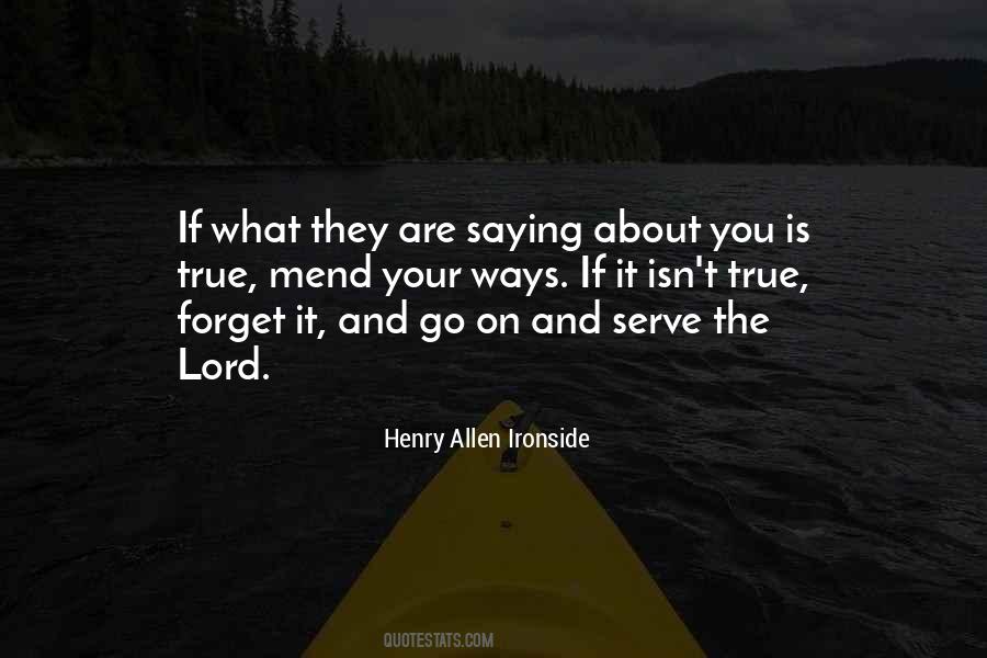 Henry Allen Ironside Quotes #328383