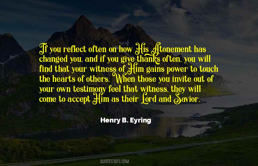 Henry B. Eyring Quotes #421690