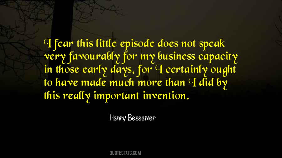 Henry Bessemer Quotes #1186750