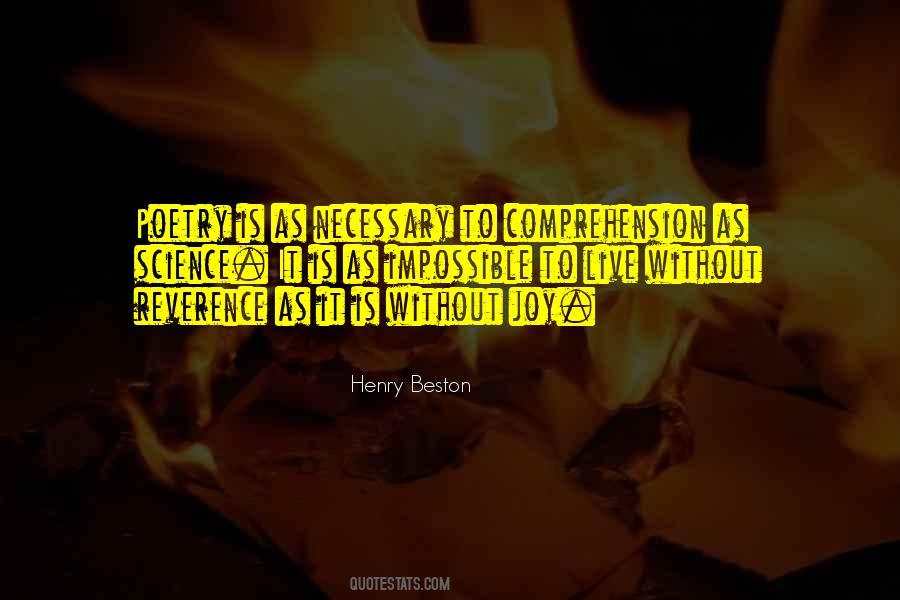 Henry Beston Quotes #1064271