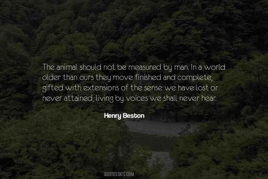 Henry Beston Quotes #668304