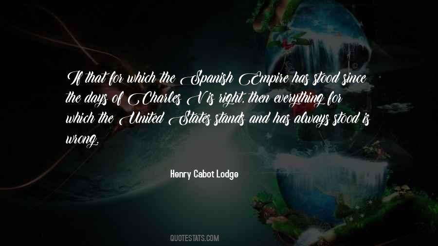 Henry Cabot Lodge Quotes #1048446