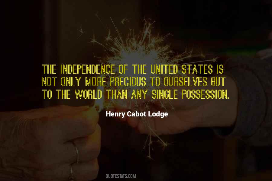 Henry Cabot Lodge Quotes #1162973