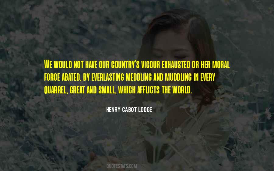 Henry Cabot Lodge Quotes #1379589