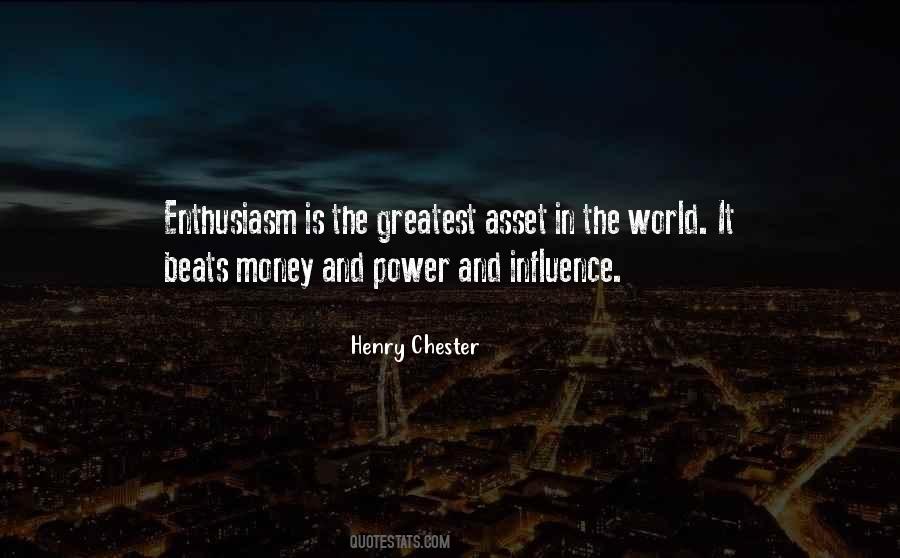 Henry Chester Quotes #33822