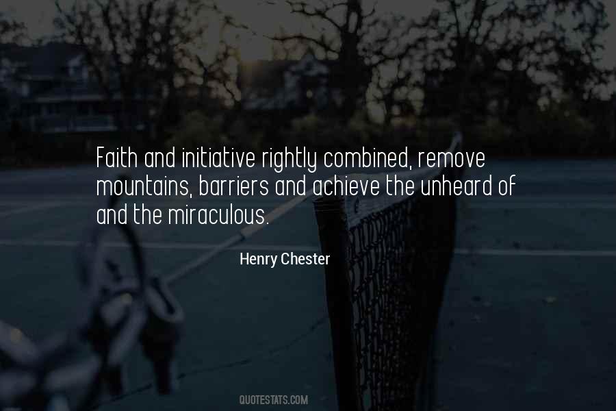 Henry Chester Quotes #951178