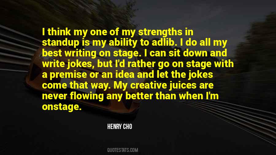 Henry Cho Quotes #190414